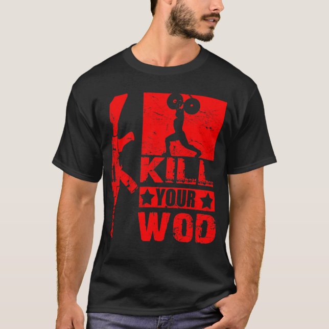 Kill Your WOD - Men's AK47 T-shirt (Front)