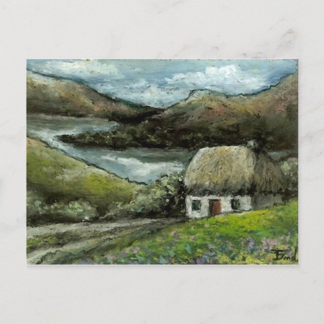 Killarney cottage by Tanya Bond Postcard (Front)