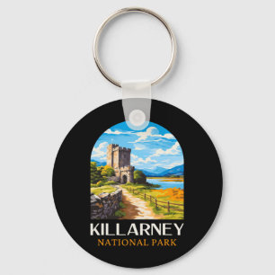Killarney National Park Hiking Camping Outdoor Tri Keychain