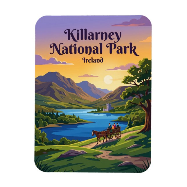 Killarney National Park Ireland Magnet (Vertical)