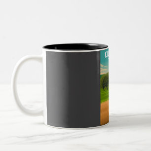 Killarney National Park Vintage Travel Poster  Two-Tone Coffee Mug