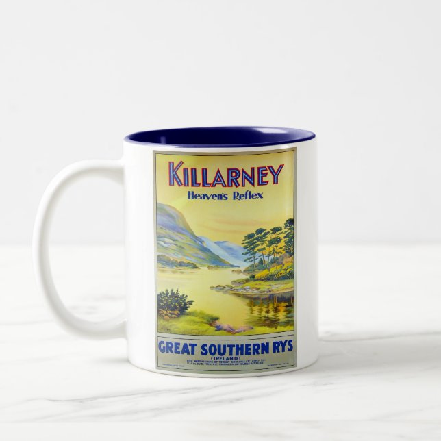 KILLARNEY Two-Tone COFFEE MUG (Left)