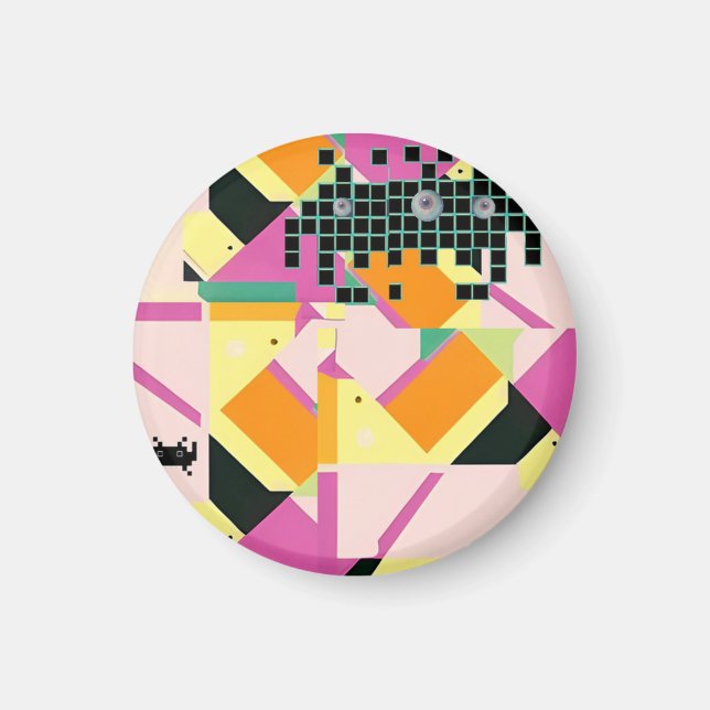 Killed Them with Memphis Designed Kindness Magnet (Front)