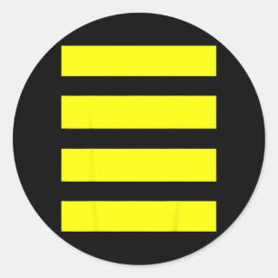 Killer Bee Funny Halloween Costume Classic Round Sticker