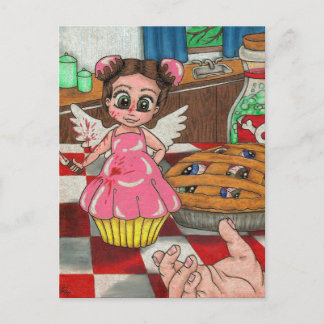 Killer Cupcakes Postcard