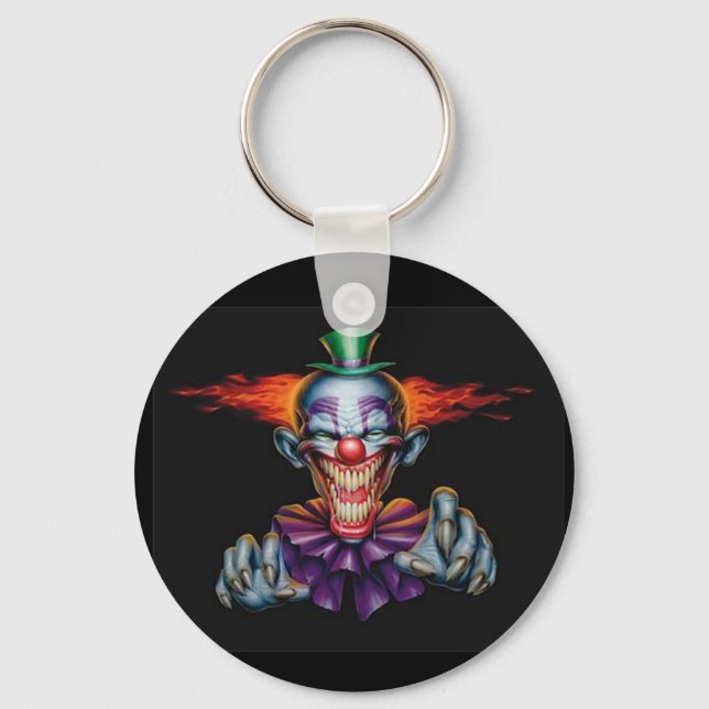 Killer Evil Clown Keychain (Front)
