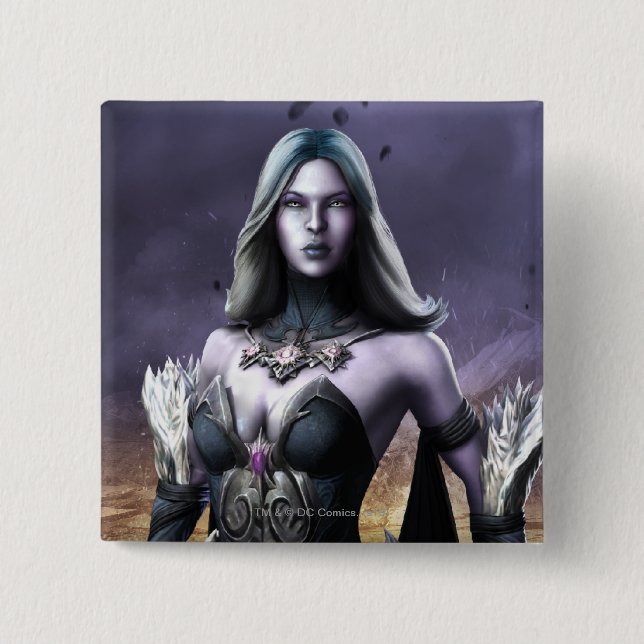 Killer Frost 2 Inch Square Button (Front)