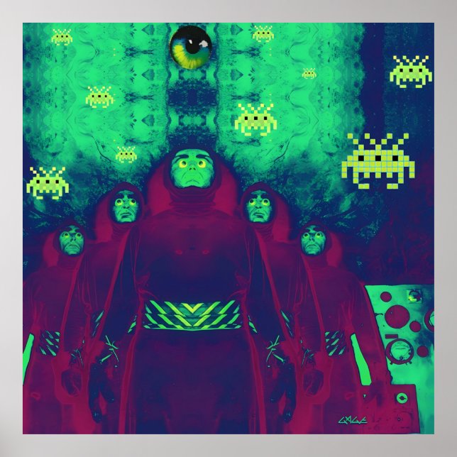 Killer Invaders from Outer Space Poster (Front)