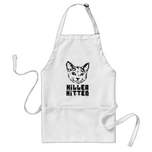 Killer Kitten Standard Apron
