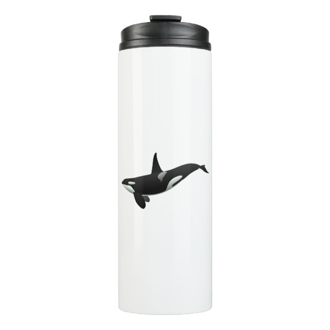 Killer Orca Whale Thermal Tumbler (Front)