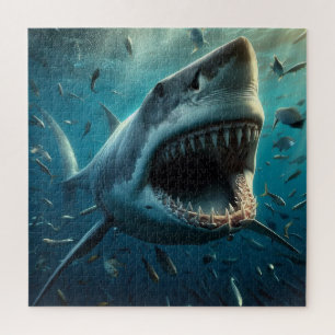 KILLER SHARK JIGSAW PUZZLE