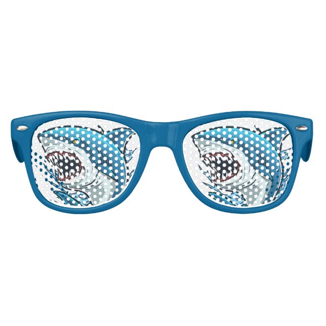 KILLER SHARK PARTY FUNGLASSES LUNETTES DE SOLEIL (Devant)