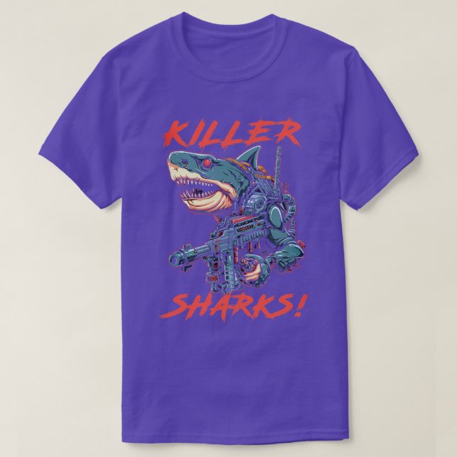 Killer Sharks T-Shirt (Design Front)