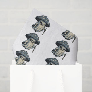 Killer 'Shroom – Spooky Ghost with Knife  Tissue Paper
