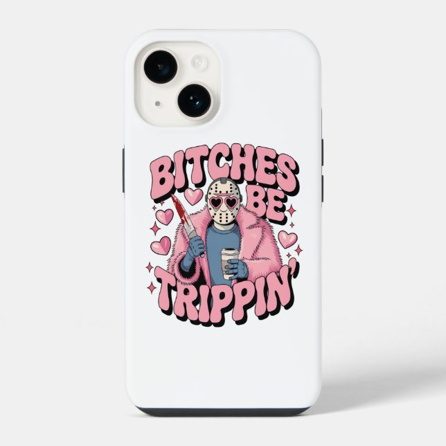 Killer Valentine Vibes iPhone Case (Back)