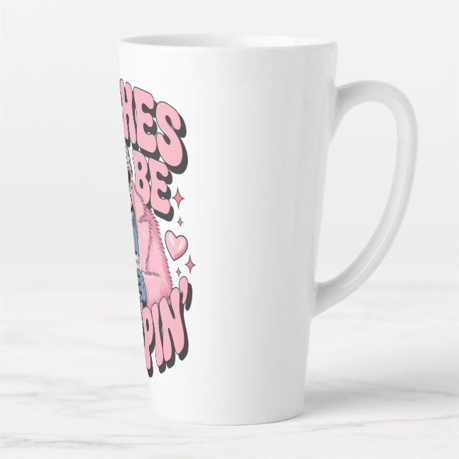 Killer Valentine Vibes Latte Mug (Right)