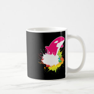 Killer Whale Animal Gift Sea Creatures Colourful O Coffee Mug