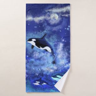 Killer Whale Bath Towel Set
