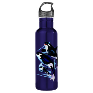 Killer Whale Family 710 Ml Water Bottle