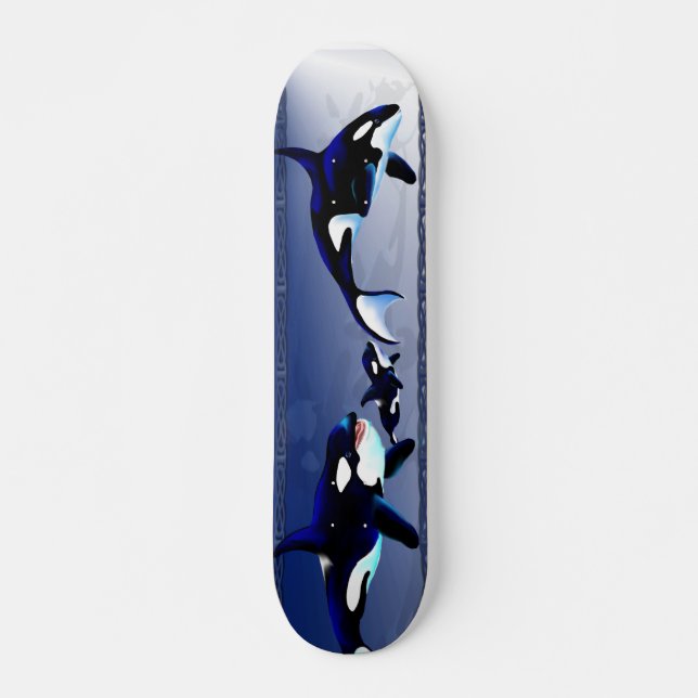 Killer Whale Family Skateboards (Front)