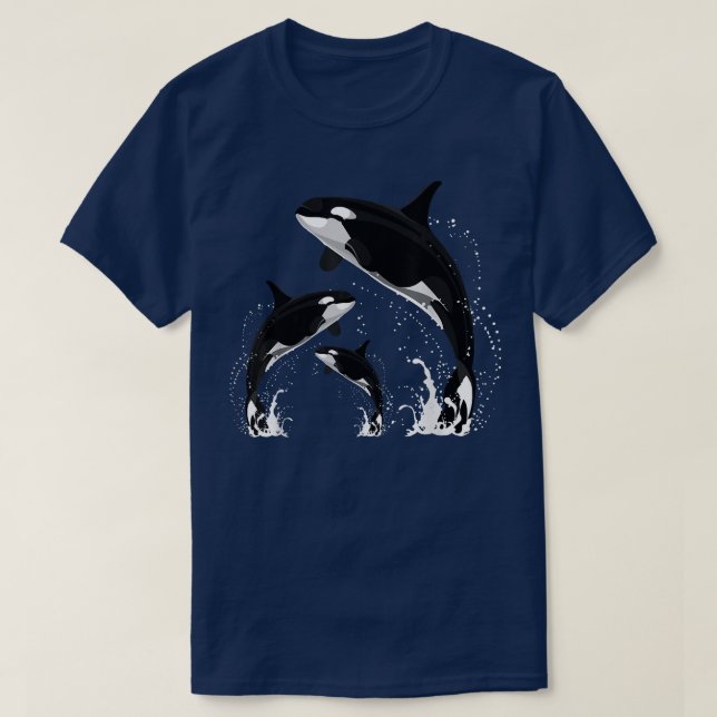 Killer Whale Gifts  T-Shirt (Design Front)
