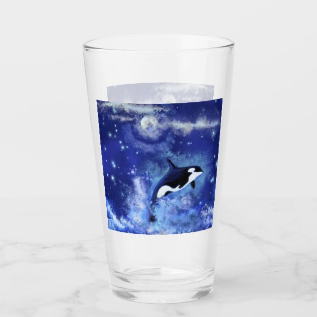 Killer Whale Glass (Front)