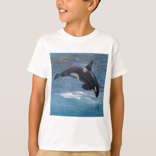 Killer whale jumping out of water T-Shirt