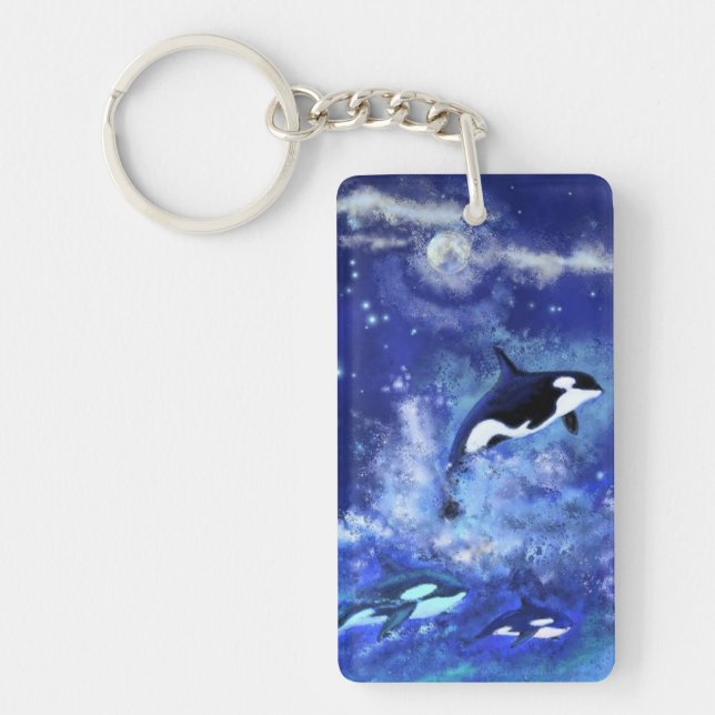 Killer Whale Keychain (Front)