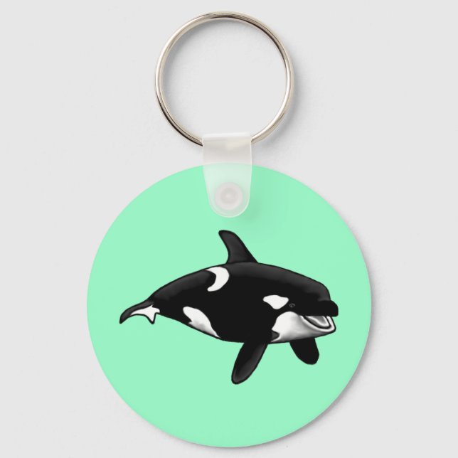 killer whale keychain (Front)