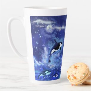 Killer Whale Latte Mug