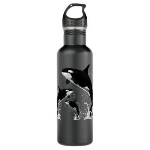 Killer Whale Ocean Animal Lover Orca 710 Ml Water Bottle