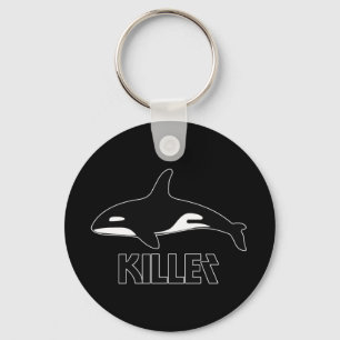 Killer Whale Orca of Death Keychain