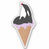 Killer Whale Orca Sticker
