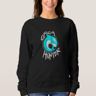 Killer Whale Orcas Beach Zip Hoodie