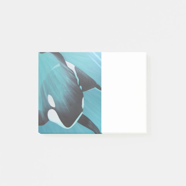 Killer Whale Post-it Notes (Front)