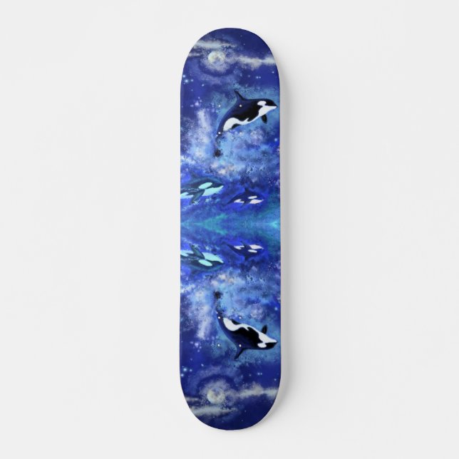 Killer Whale Skateboard (Front)