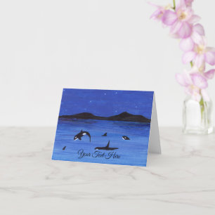 Killer Whales Card