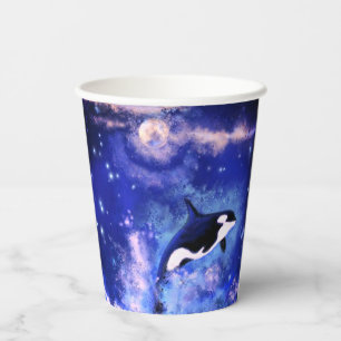 Killer Whales Paper Cups