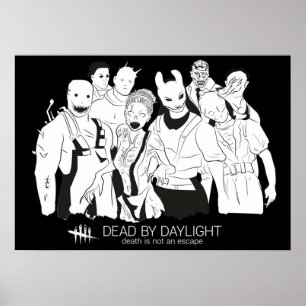 Killers Dead by daylight dark version Poster