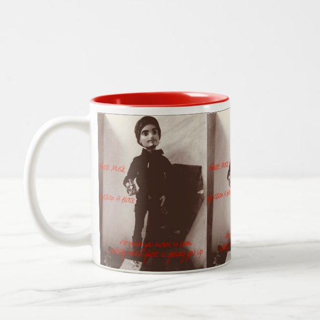 Killi Musk Two-Tone Coffee Mug (Left)