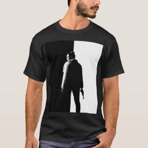 Killing Eve Simple Black and White Figure T-Shirt