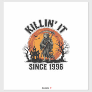 Killing It Since 1996 Vintage Halloween Reaper Des
