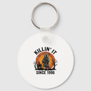 Killing It Since 1996 Vintage Halloween Reaper Des Keychain