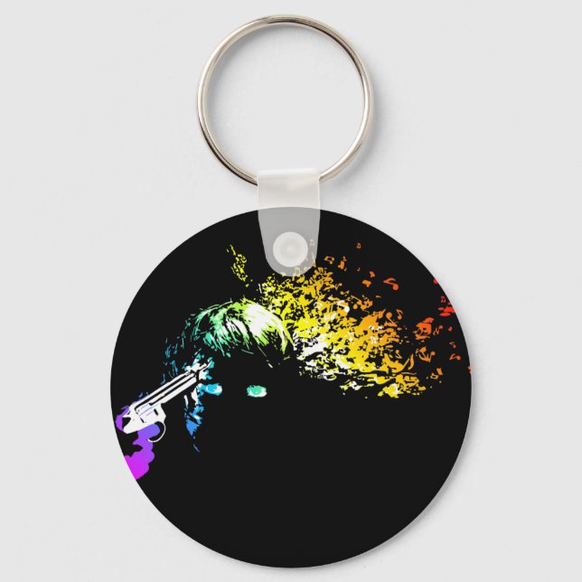 killing me softly keychain (Front)