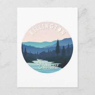Killington, Vermont Landscape Postcard