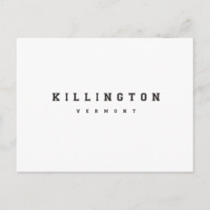 Killington Vermont Postcard