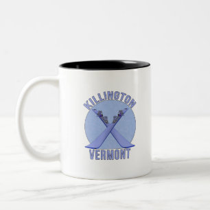 Killington, Vermont Two-Tone Coffee Mug