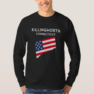 Killingworth Connecticut USA State America Travel  T-Shirt