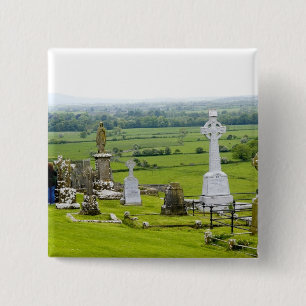 Killkenny, Ireland. The dramatic Spectacle of 2 Inch Square Button