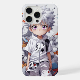 Killua Zoldyck Lightning Chibi iPhone 15 Pro Max Case